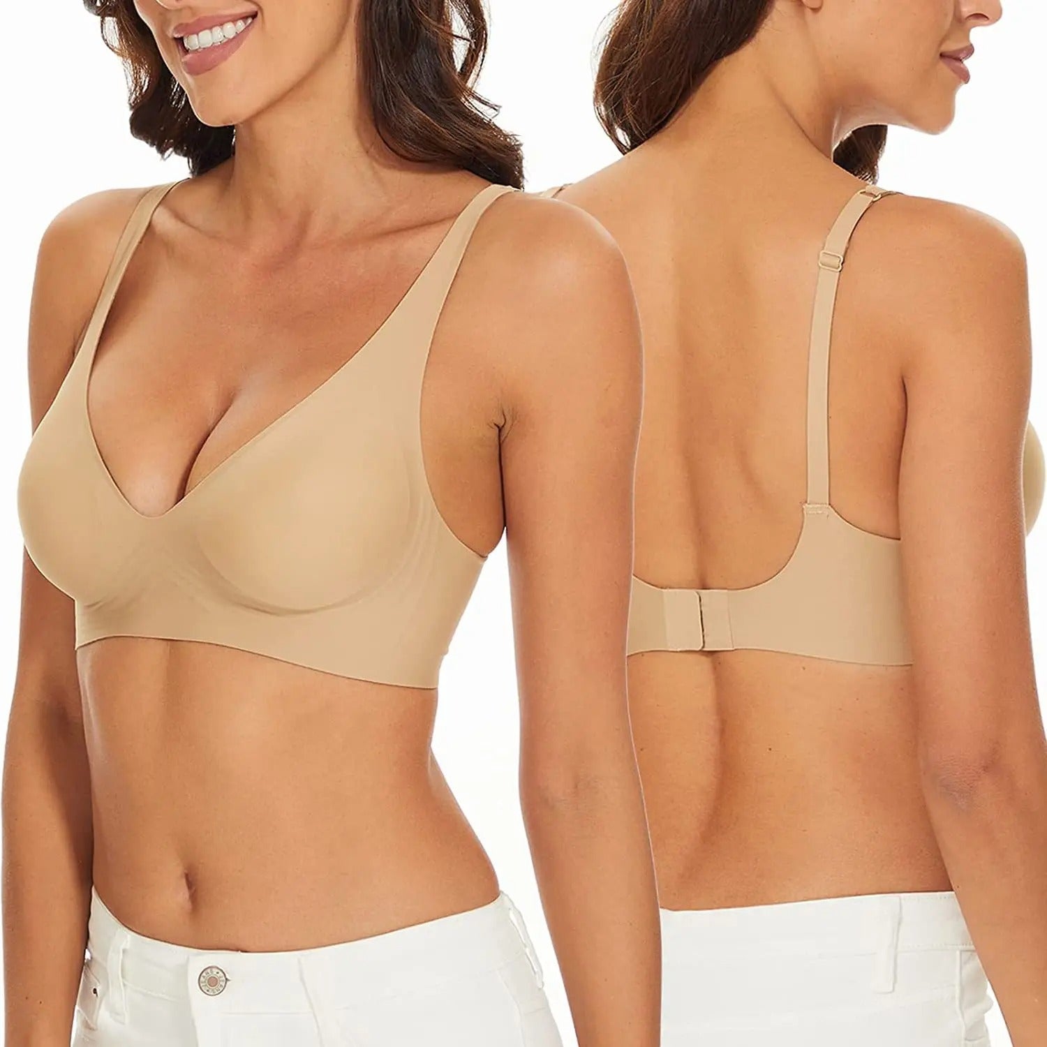 Sujetador Push-Up Efecto Segunda Piel